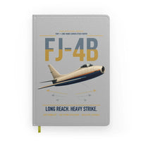 Thumbnail for FJ-4B Fury design on light gray notebook
