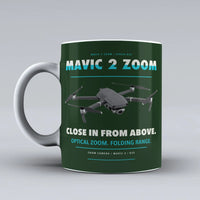 Thumbnail for Mavic 2 Zoom Mug design on dark green dji
