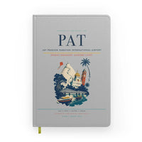 Thumbnail for Jay Prakash Narayan International Airport (PAT) design on light gray notebook