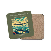 Thumbnail for The Polar Shortcut - Designed Coasters design on green army 1-piece