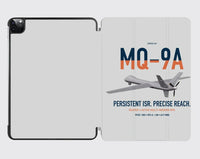Thumbnail for MQ-9A Reaper design on light gray ipad tablet case