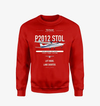 Thumbnail for Tecnam P2012 STOL design on red sweatshirt