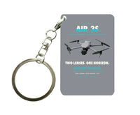 Thumbnail for DJI Air 3S Key Chain design on gray key chain