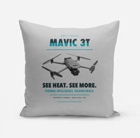 Thumbnail for DJI Mavic 3 Thermal design on light gray pillow
