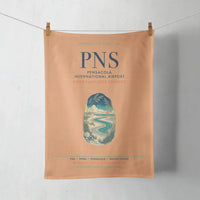 Thumbnail for Pensacola International Airport (PNS) design on orange towel