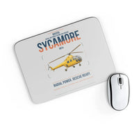 Thumbnail for Bristol Sycamore HR14 design on light gray rectangle mouse pad