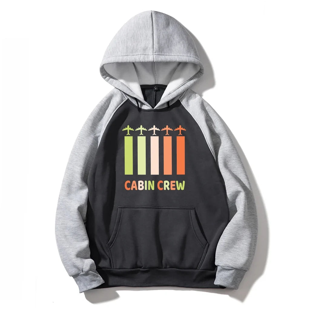Colourful Cabin Crew Hoodie - view 6