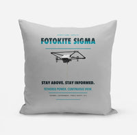 Thumbnail for Fotokite Sigma design on light gray pillow