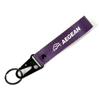Thumbnail for Aegean Airlines Hawk-shaped key chain, Purple+NO NAME