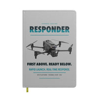 Thumbnail for BRINC Responder design on light gray notebook