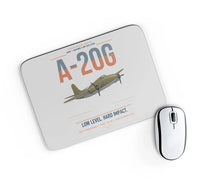 Thumbnail for A-20G Havoc design on light gray rectangle mouse pad