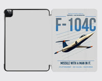 Thumbnail for F-104C Starfighter design on light gray ipad tablet case