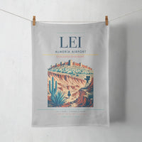 Thumbnail for Almería Airport (LEI) design on light gray towel