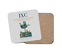 Thumbnail for Shaheed Bhagat Singh International Airport (IXC) design on light gray 1 piece coaster