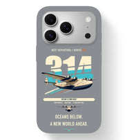 Thumbnail for Boeing 314 Clipper design on gray magsafe iphone case