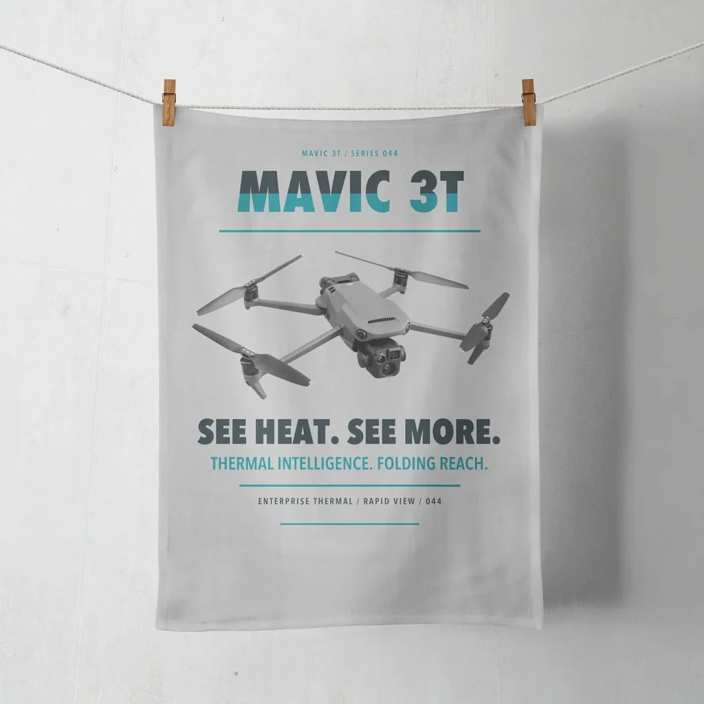 DJI Mavic 3 Thermal design on light gray towel
