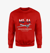 Thumbnail for MQ-9A Reaper design on red sweatshirt