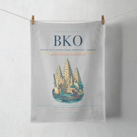 Thumbnail for Modibo Keita International Airport (BKO) design on light gray towel