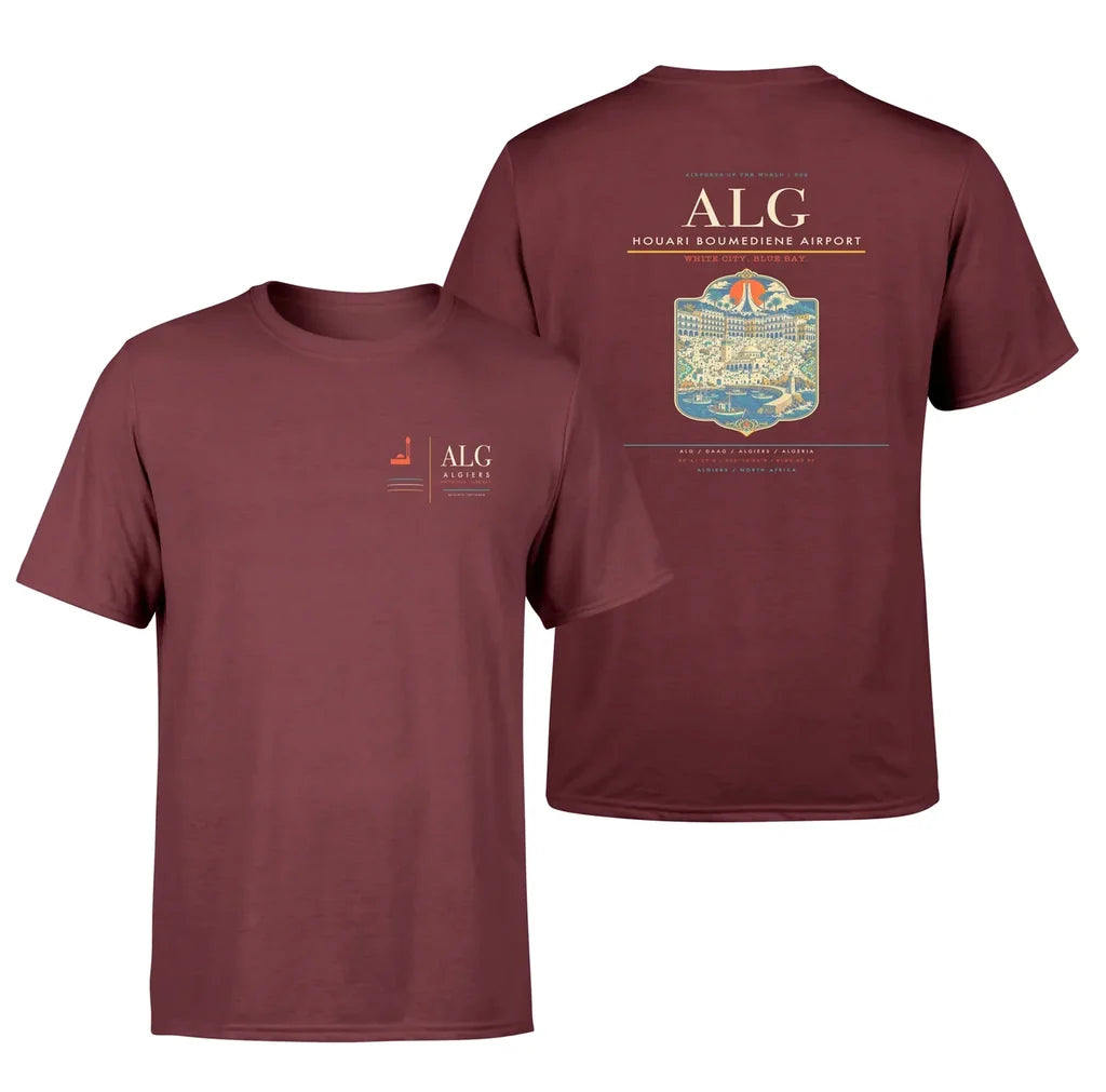Houari Boumediene Airport ALG - Dark Red