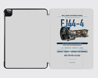 Thumbnail for FJ44-4 design on light gray ipad tablet case