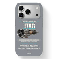 Thumbnail for JT8D Case design on gray iphone case