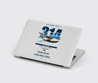 Thumbnail for Boeing 314 Clipper design on light gray MacBook case