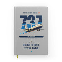Thumbnail for Boeing 737-400 Classic design on light gray notebook