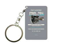 Thumbnail for JT9D-7R4 Key Chain design on gray key chain