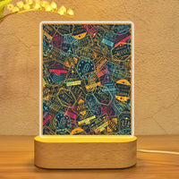 Thumbnail for Dark Coloured Passport Stamps Lamp - view 6