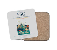 Thumbnail for Petersburg James A. Johnson Airport (PSG) design on light gray 1 piece coaster