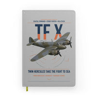 Thumbnail for Bristol Beaufighter TF X design on light gray notebook