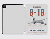 Thumbnail for B-1B Lancer design on light gray ipad tablet case