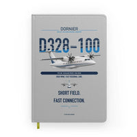 Thumbnail for Dornier D328-100 design on light gray notebook