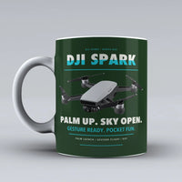 Thumbnail for Spark Mug design on dark green dji