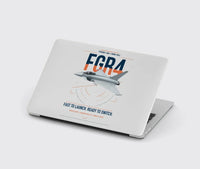 Thumbnail for Eurofighter Typhoon FGR4 design on light gray MacBook case
