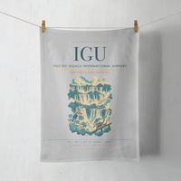 Thumbnail for Foz do Iguaçu International Airport (IGU) design on light gray towel