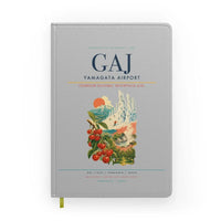 Thumbnail for Yamagata Airport (GAJ) design on light gray notebook