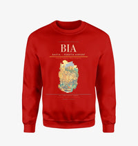 Thumbnail for Bastia – Poretta Airport BIA Sweatshirt - Red