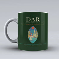 Thumbnail for Nyerere International Airport DAR Mug design on dark green julius