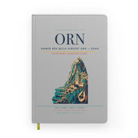 Thumbnail for Ahmed Ben Bella Airport (ORN) design on light gray notebook