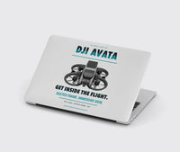 Thumbnail for DJI Avata design on light gray MacBook case