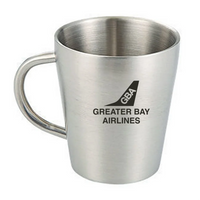 Thumbnail for Greater Bay Airlines Stainless Steel Coffee mug in silver