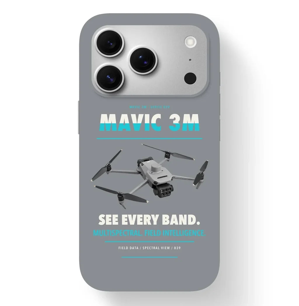 DJI Mavic 3 Multispectral Case design on gray iphone case