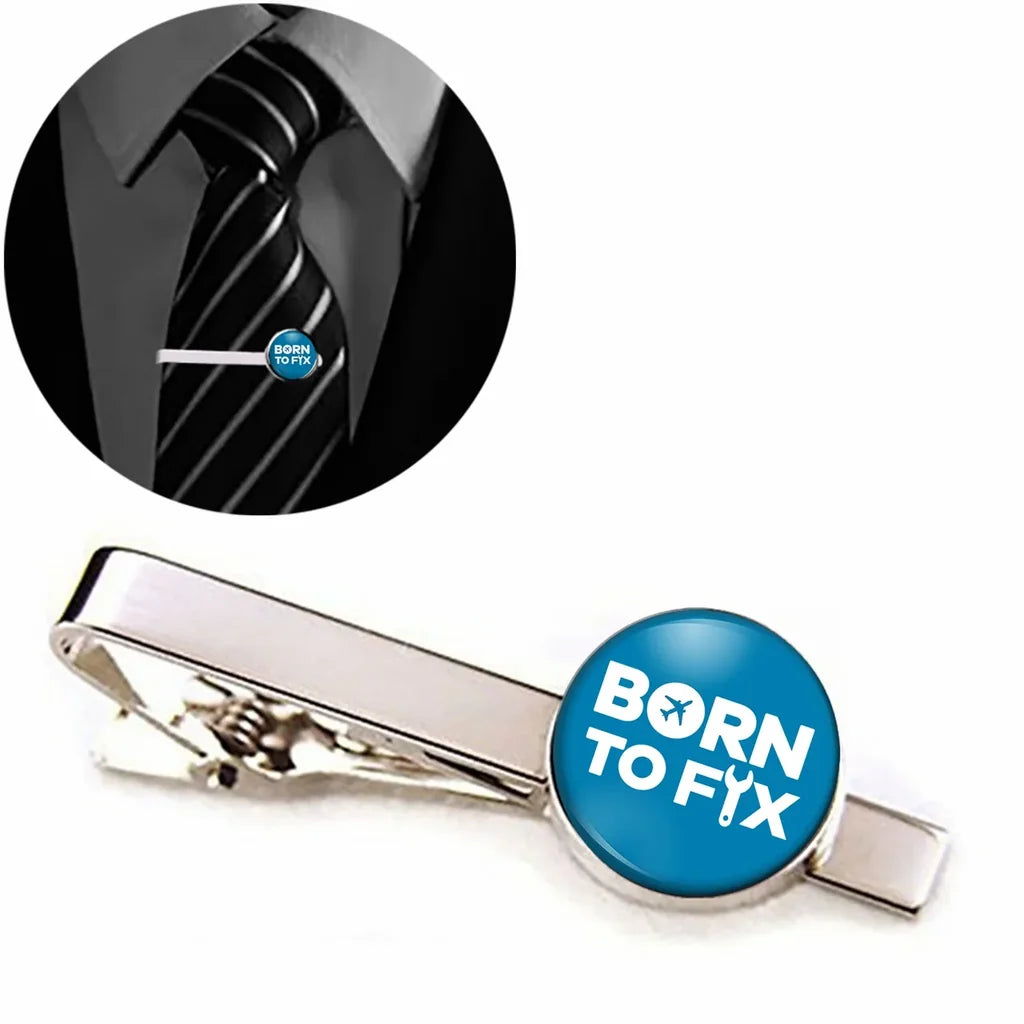 Born To Fix Airplanes Tie - view 6