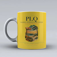 Thumbnail for Palanga International Airport (PLQ) airport code design on yellow ceramic mug