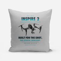 Thumbnail for DJI Inspire 2 design on light gray pillow