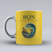 Thumbnail for Rafael Hernández Airport (BQN) airport code design on yellow ceramic mug