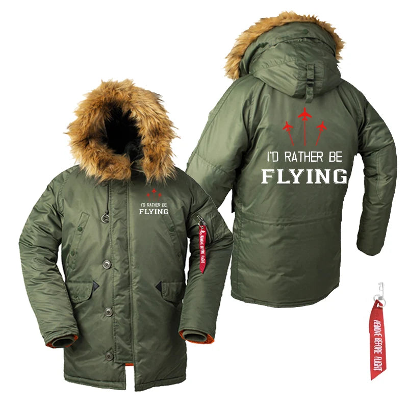 I'd Rather Be Flying Bomber Jacket - view 6