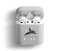 Thumbnail for The Fighter Jet 22 Silhouette AirPods plastic case - Light Gray