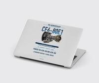 Thumbnail for CF6-80E1 design on light gray MacBook case